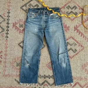 Perfectly Worn In Vintage Levis